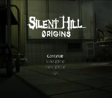 Silent Hill Origins screen shot title
